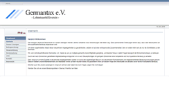 Desktop Screenshot of germantax.org