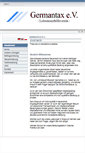 Mobile Screenshot of germantax.org