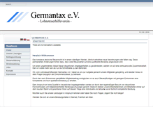 Tablet Screenshot of germantax.org
